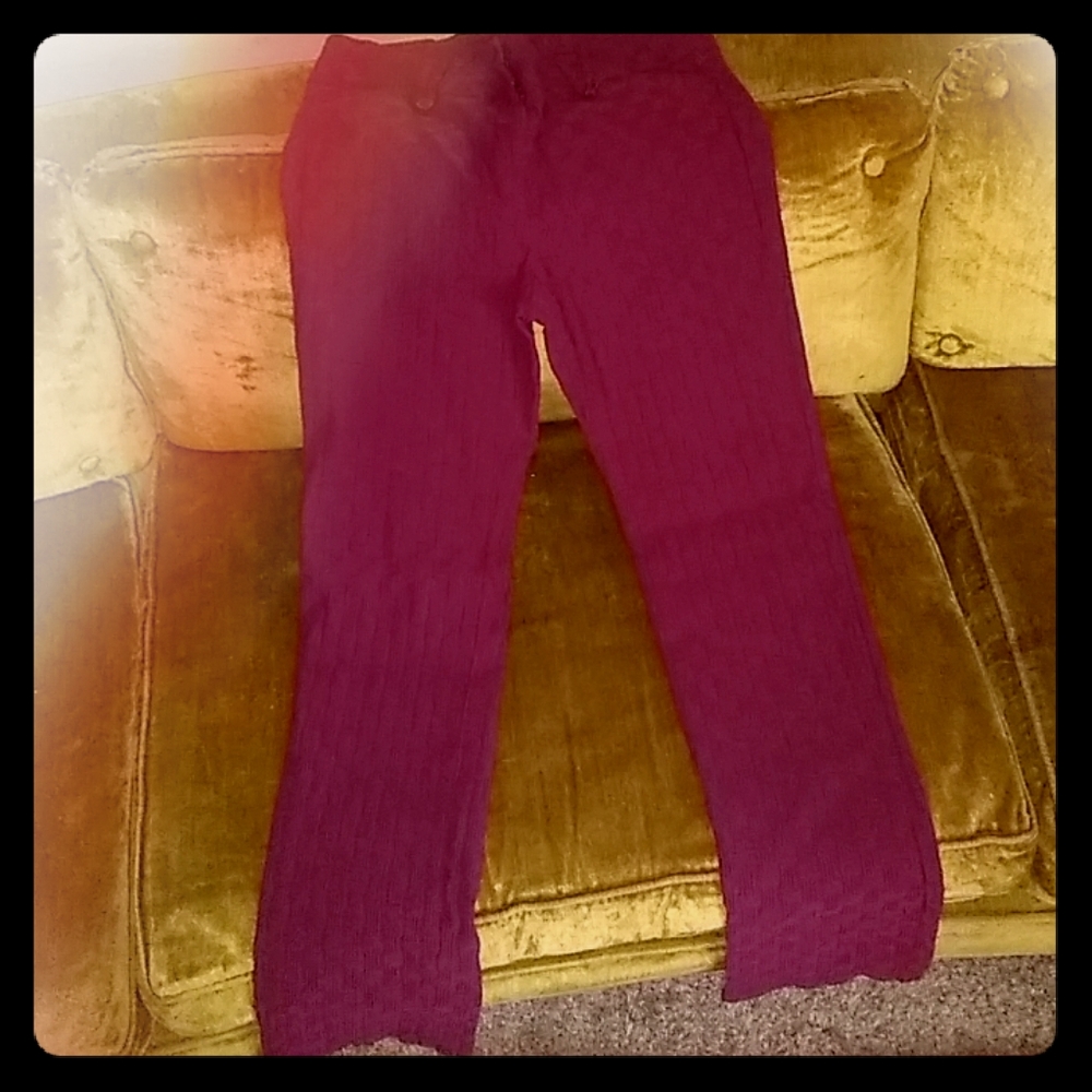 SOHO Basket Weave Slacks